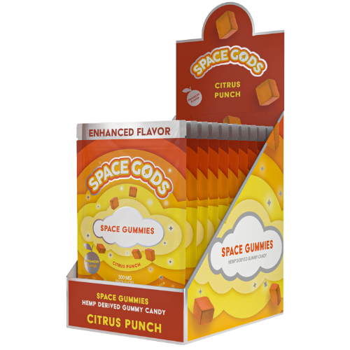 Space Gods Space Gummies 300MG - 10 Count Display