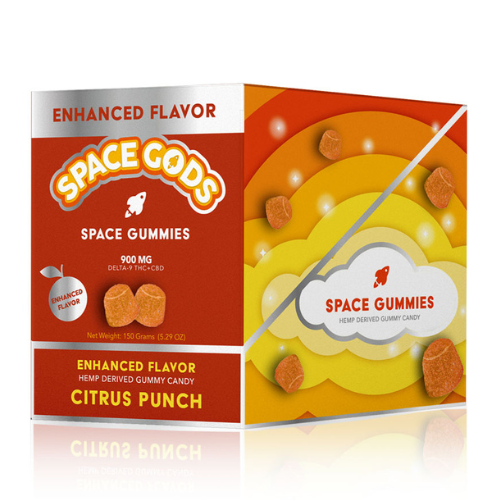 Space Gods Space Gummies 900MG - 5 Count Display