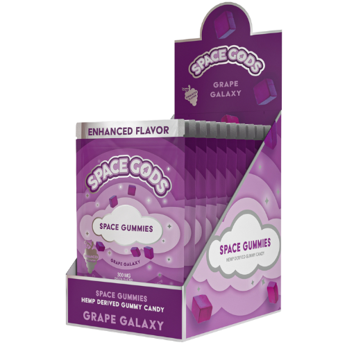 Space Gods Space Gummies 300MG - 10 Count Display