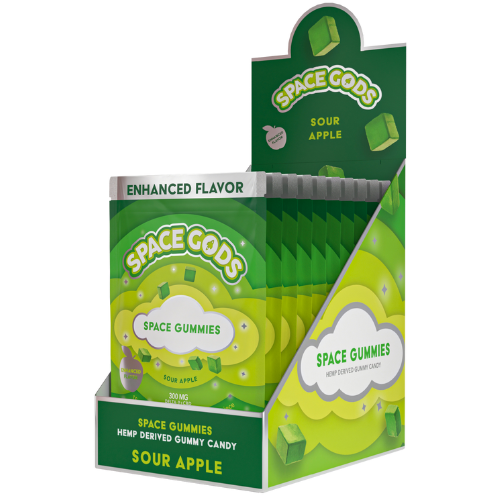 Space Gods Space Gummies 300MG - 10 Count Display