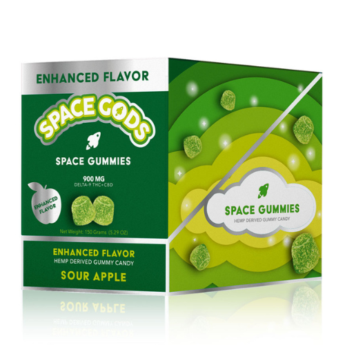 Space Gods Space Gummies 900MG - 5 Count Display