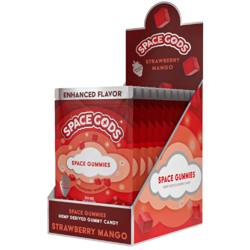 Space Gods Space Gummies 300MG - 10 Count Display