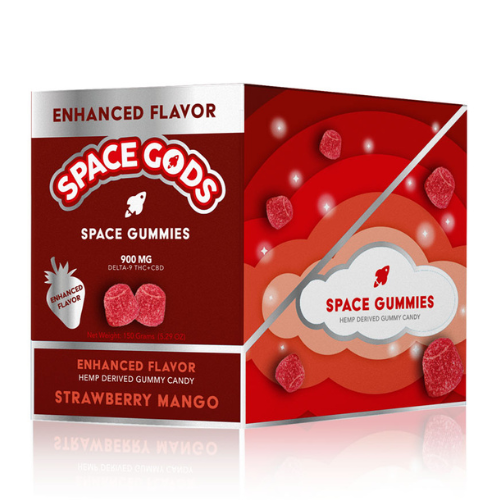 Space Gods Space Gummies 900MG - 5 Count Display
