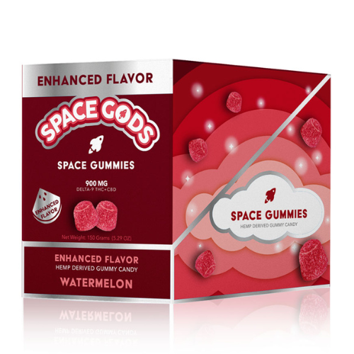 Space Gods Space Gummies 900MG - 5 Count Display