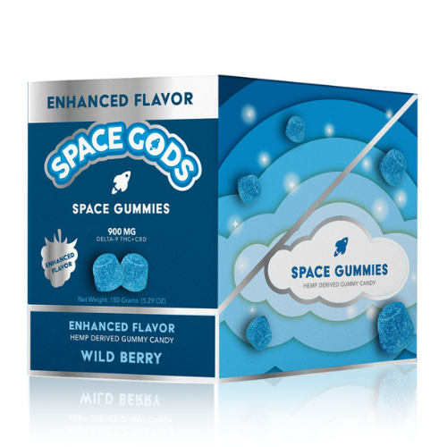 Space Gods Space Gummies 900MG - 5 Count Display