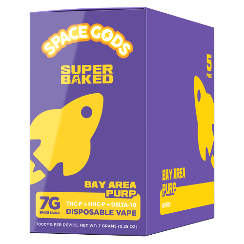 Space Gods Super Baked Disposable 7G - 5 Count Display
