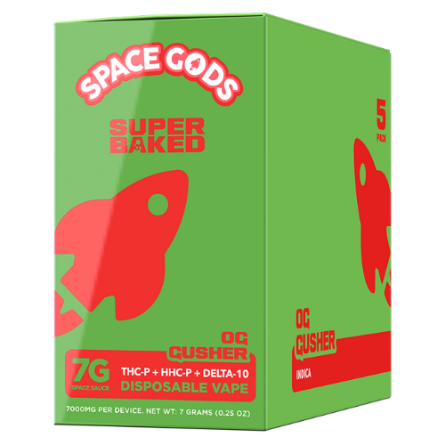 Space Gods Super Baked Disposable 7G - 5 Count Display