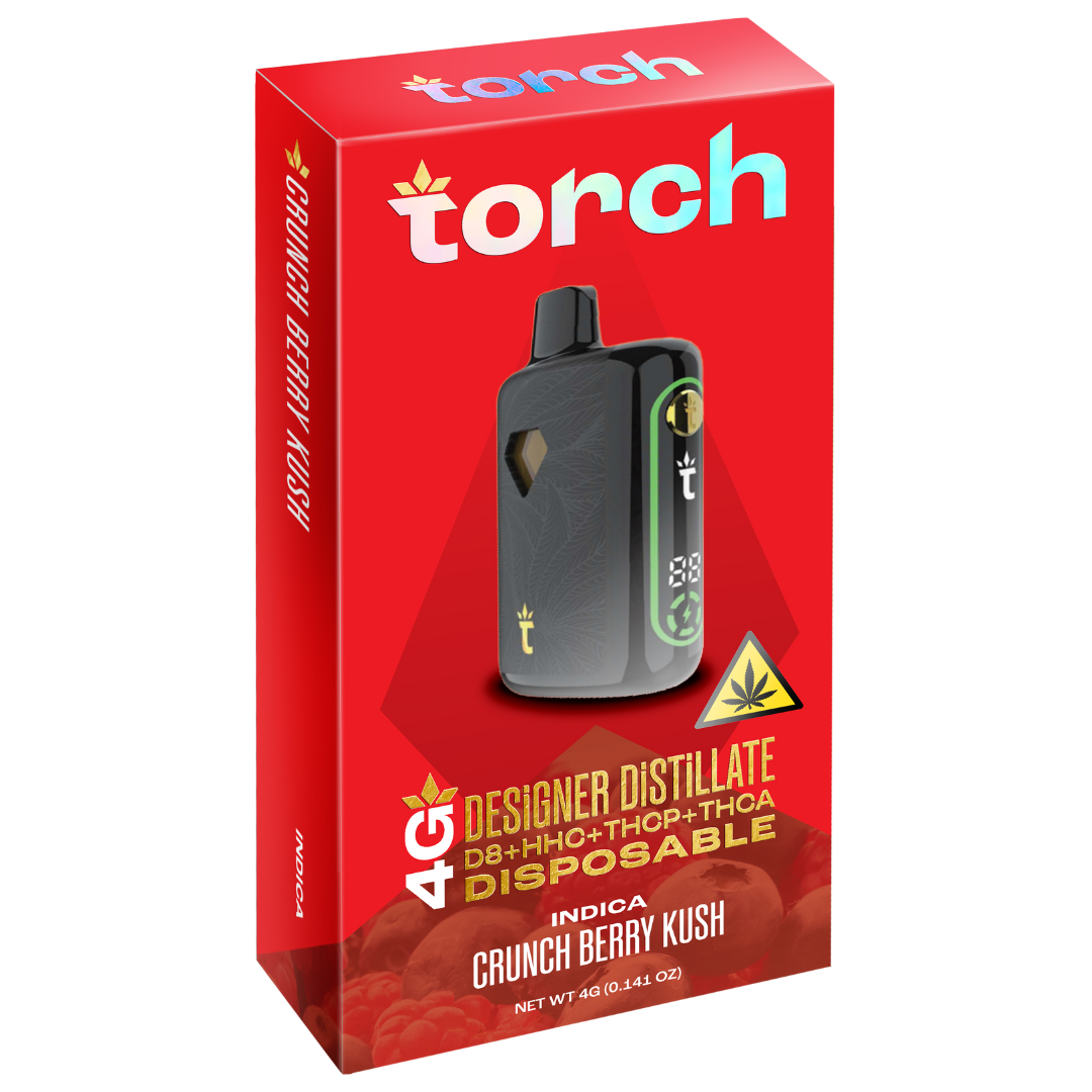 Torch Designer Distillate Disposable 4G - 5 Count Display