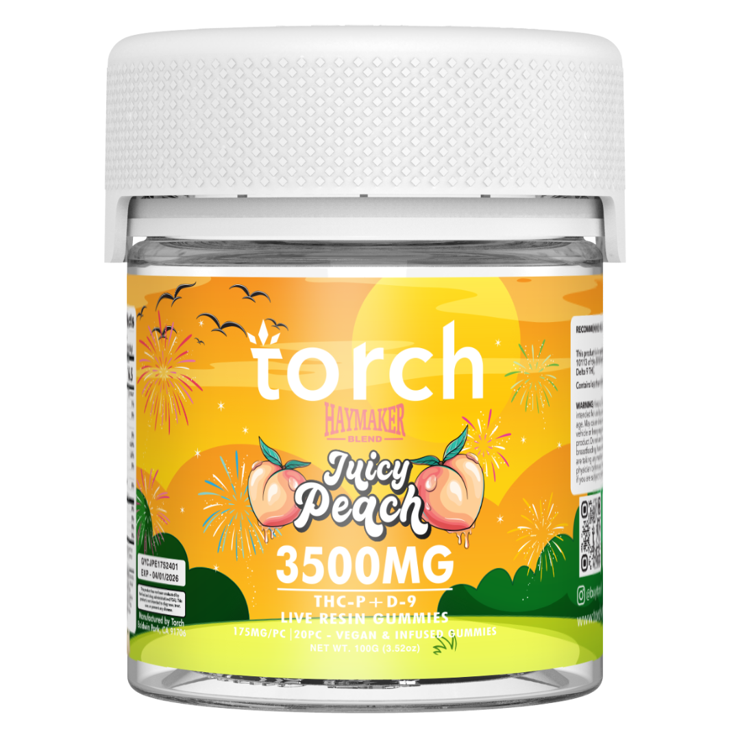 Torch Haymaker Gummies 3500MG - 6 Count Display