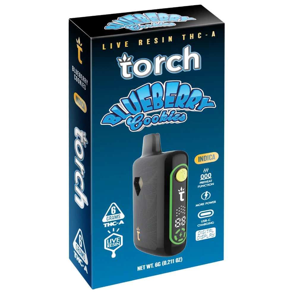 Torch THC-A Pulse Live Resin Disposable 6G - 5 Count Display