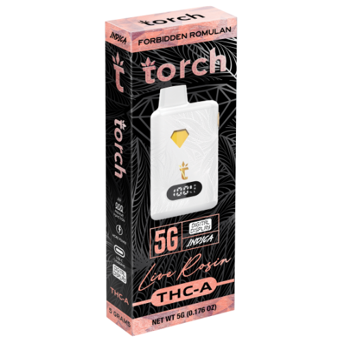 Torch Live Rosin THC-A Disposable 5G - 5 Count Display