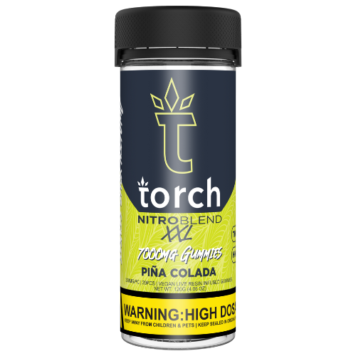 Torch Nitro Blend XXL Gummies 7000MG - 6 Count Display