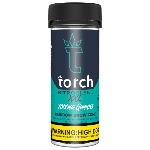 Torch Nitro Blend XXL Gummies 7000MG - 6 Count Display