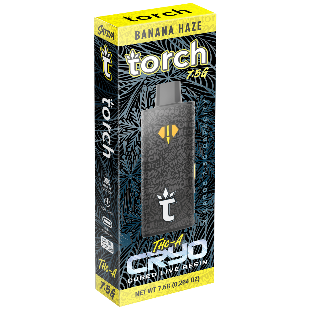 Torch THC-A Cryo Blend Disposable 7.5G - 5 Count display