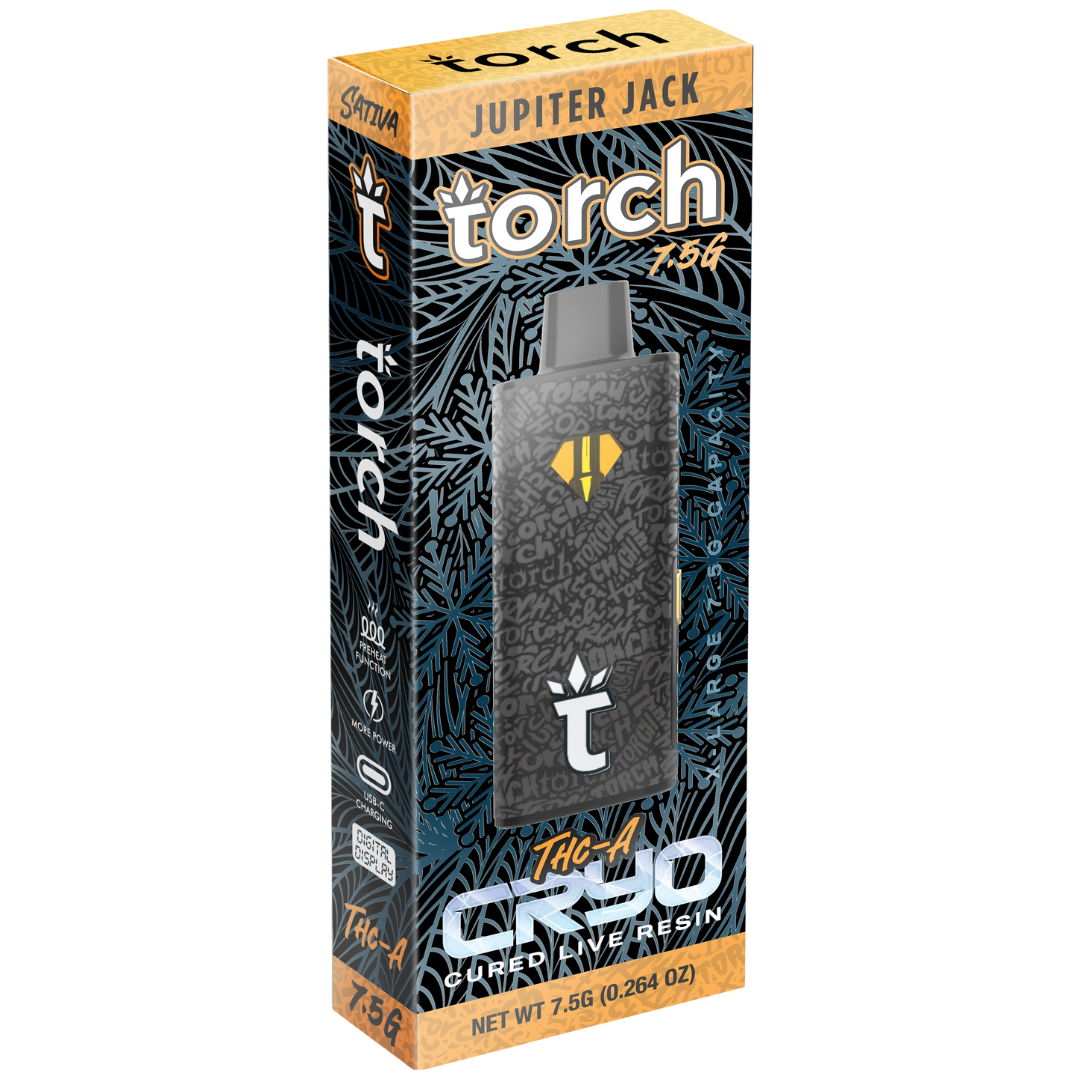 Torch THC-A Cryo Blend Disposable 7.5G - 5 Count display