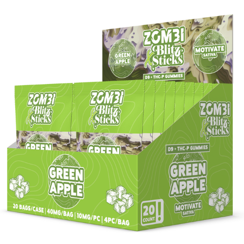 Zombi Blitz Sticks 40MG - 20 Count Display