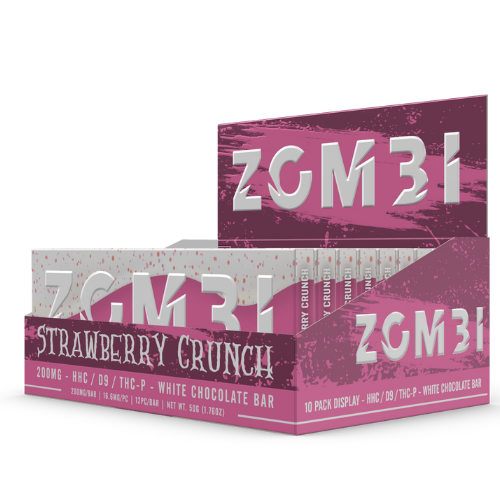 Zombi Chocolate Bar 200MG - 10 Count Display