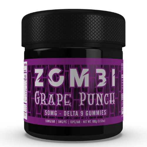Zombi Delta 9 Gummies 50MG (MN Compliant) - 6 Count Display