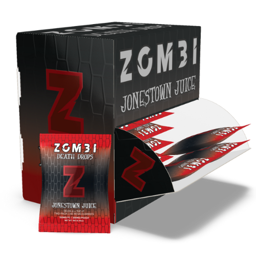 Zombi Death Drops Gummies 300MG - 30 Count Display