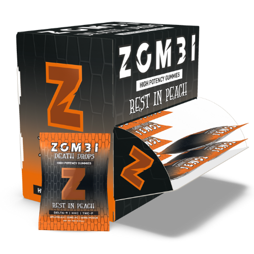 Zombi HHC Death Drops Gummies 50MG - 30 Count Display