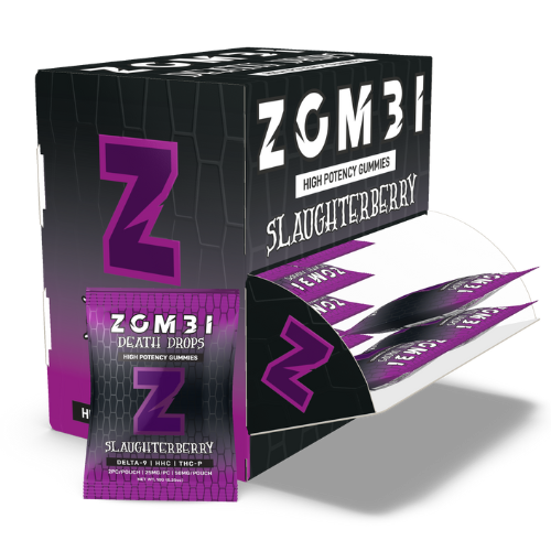 Zombi HHC Death Drops Gummies 50MG - 30 Count Display