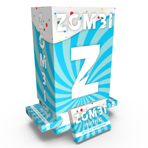 Zombi Mini Chocolate 50MG - 30 Count Display