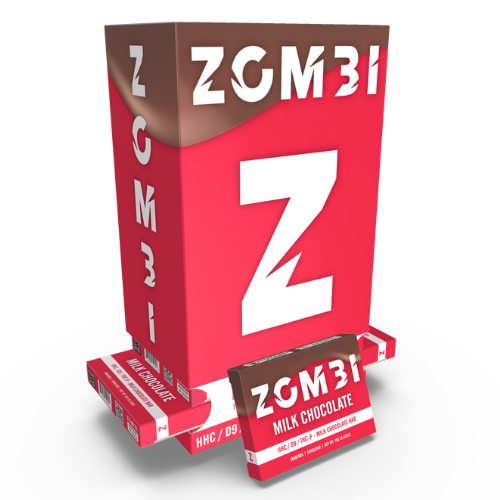 Zombi Mini Chocolate 50MG - 30 Count Display