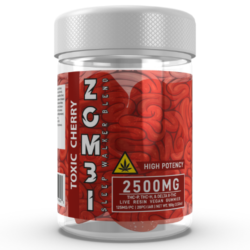 Zombi Sleep Walker Blend Gummies 2500MG - 6 Count Display
