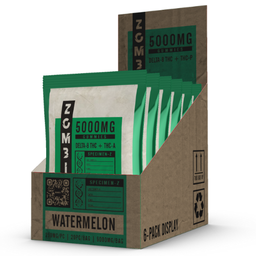 Zombi Specimen-Z Gummies 5000MG - 6 Count Display