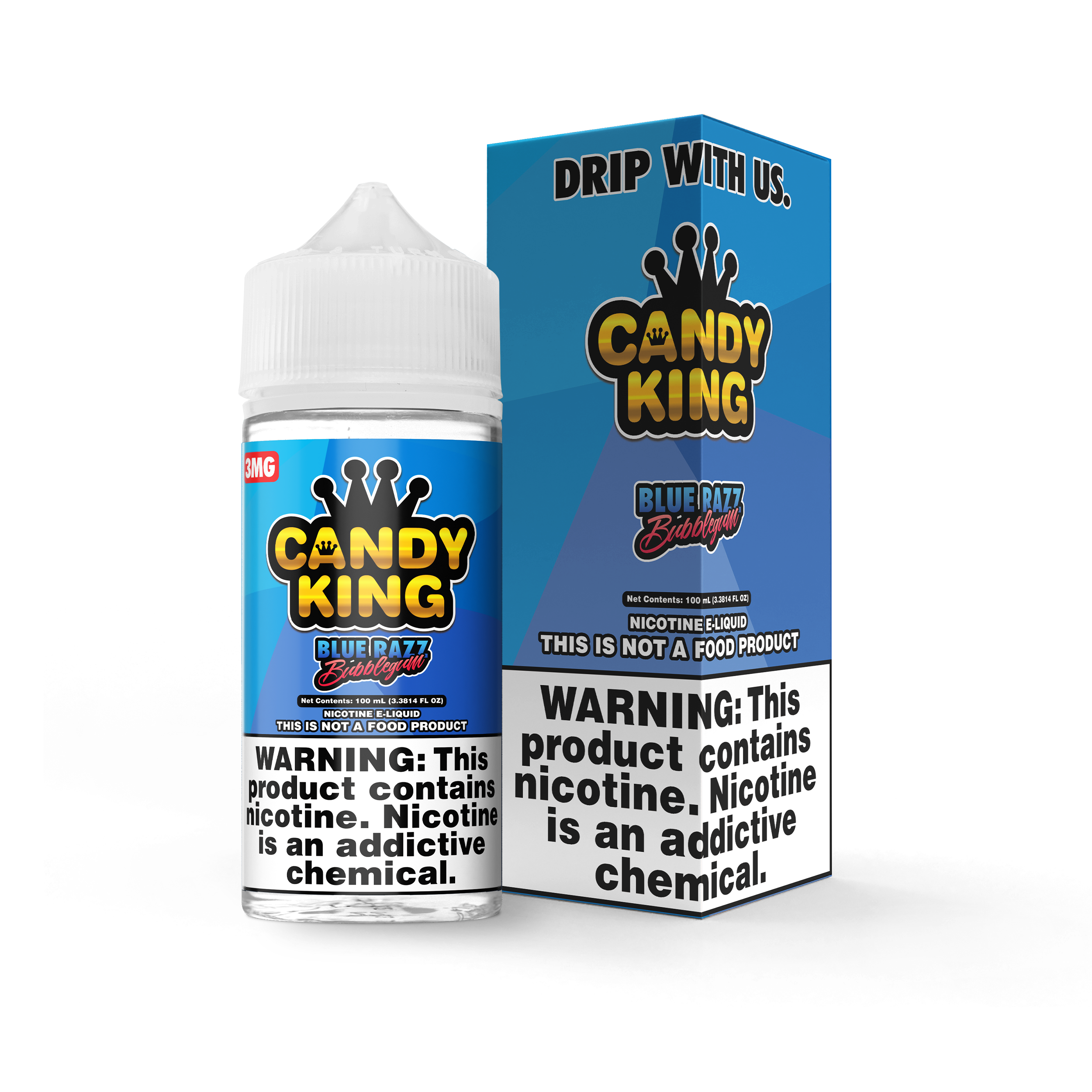Candy King On Salt Nicotine E-Liquid (0/3/6MG/30ML) - Singles