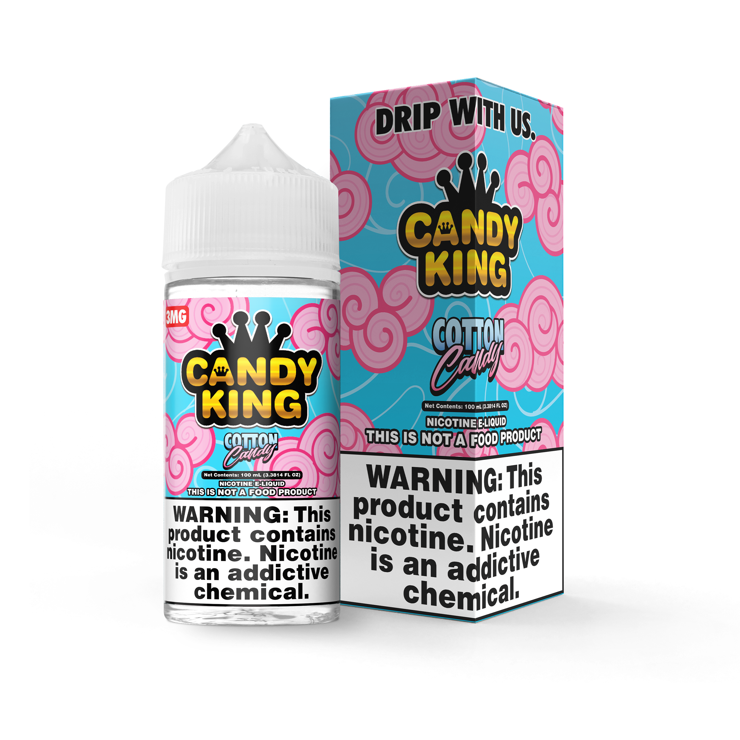 Candy King On Salt Nicotine E-Liquid (0/3/6MG/30ML) - Singles