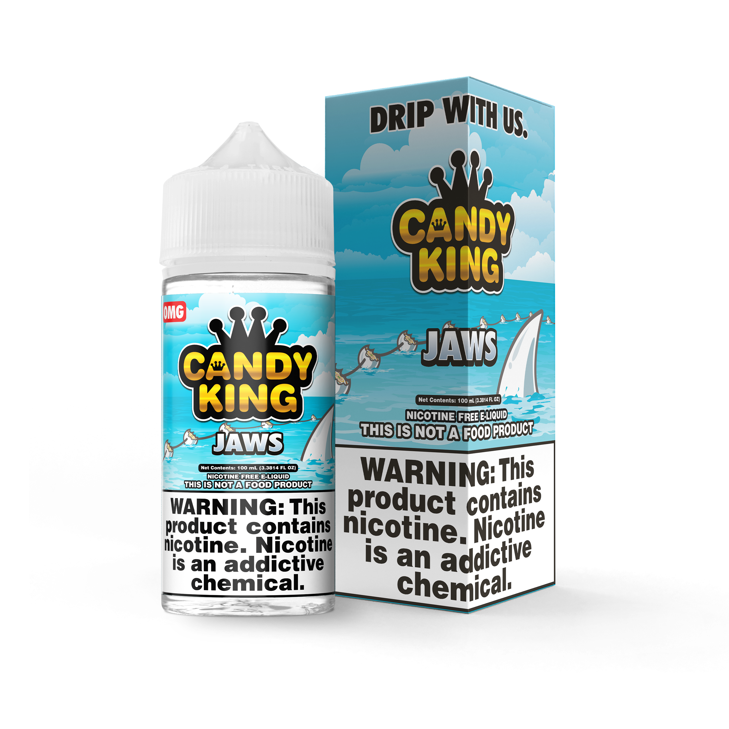 Candy King On Salt Nicotine E-Liquid (0/3/6MG/30ML) - Singles
