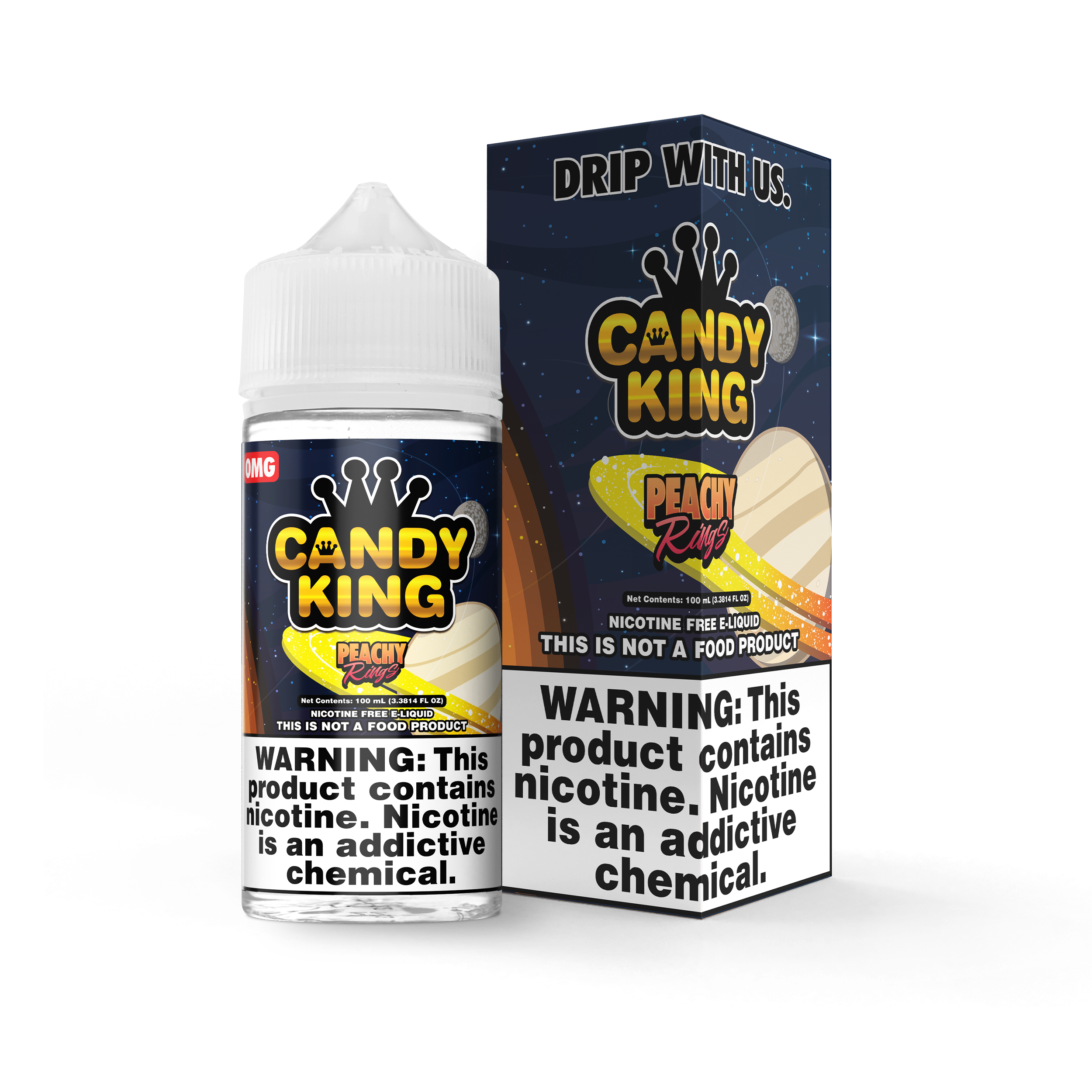 Candy King On Salt Nicotine E-Liquid (0/3/6MG/30ML) - Singles