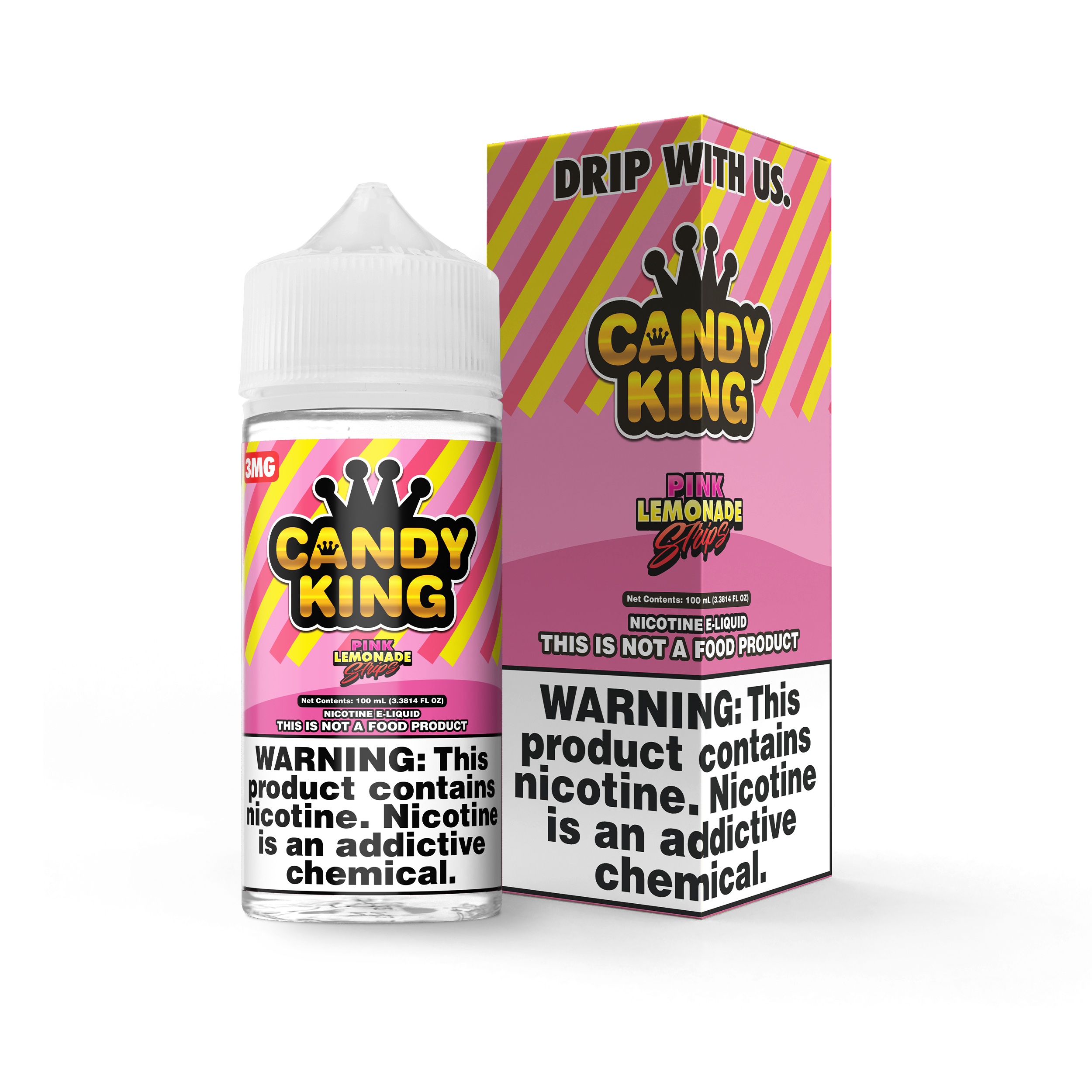 Candy King On Salt Nicotine E-Liquid (0/3/6MG/30ML) - Singles