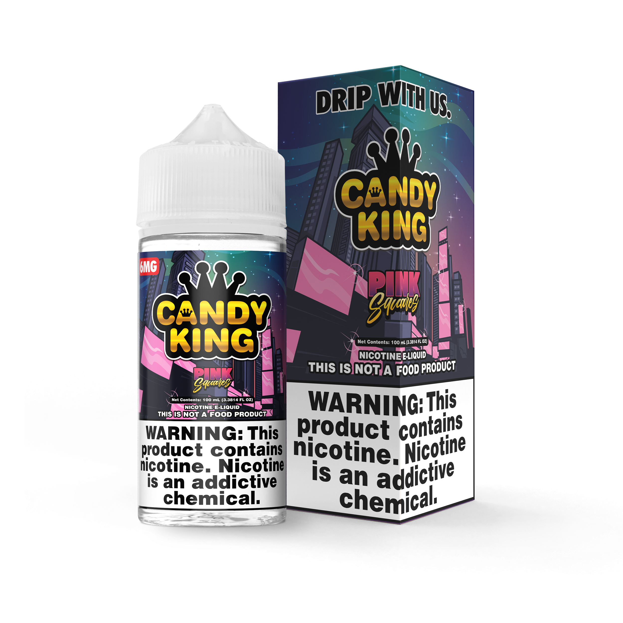 Candy King On Salt Nicotine E-Liquid (0/3/6MG/30ML) - Singles