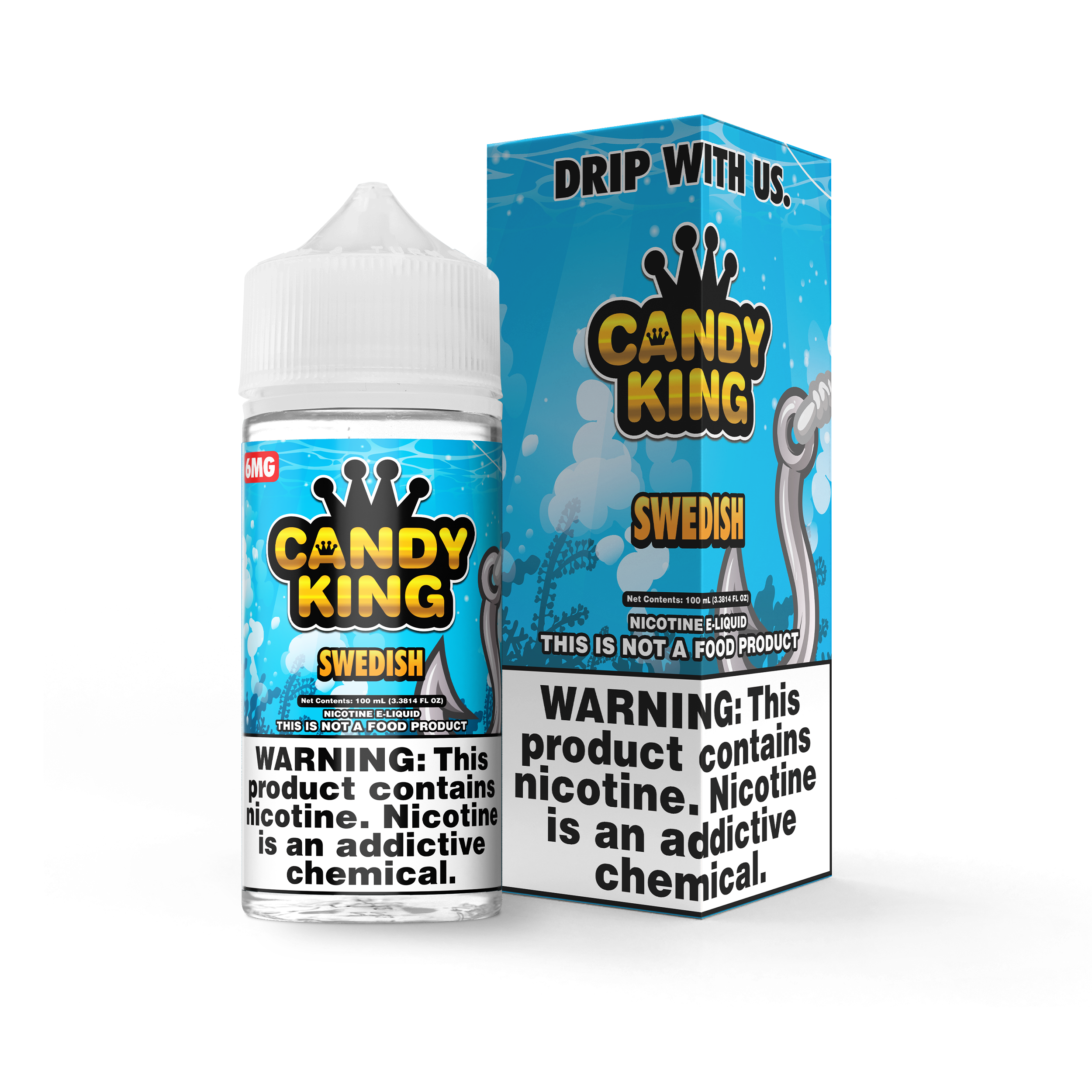 Candy King On Salt Nicotine E-Liquid (0/3/6MG/30ML) - Singles