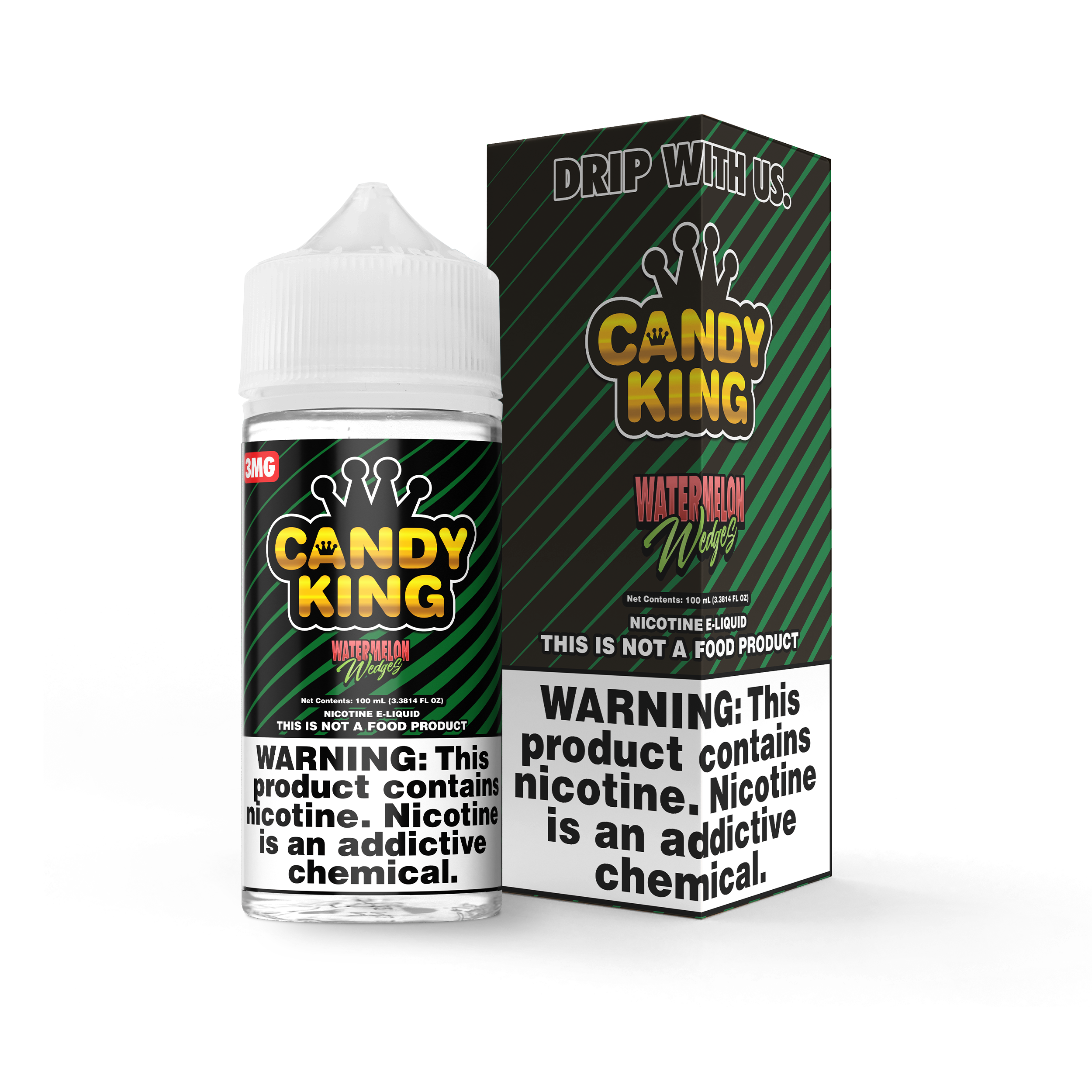 Candy King On Salt Nicotine E-Liquid (0/3/6MG/30ML) - Singles