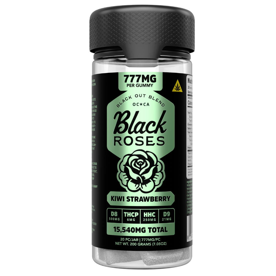Black Roses Black Out Blend Gummies 15540MG - Singles