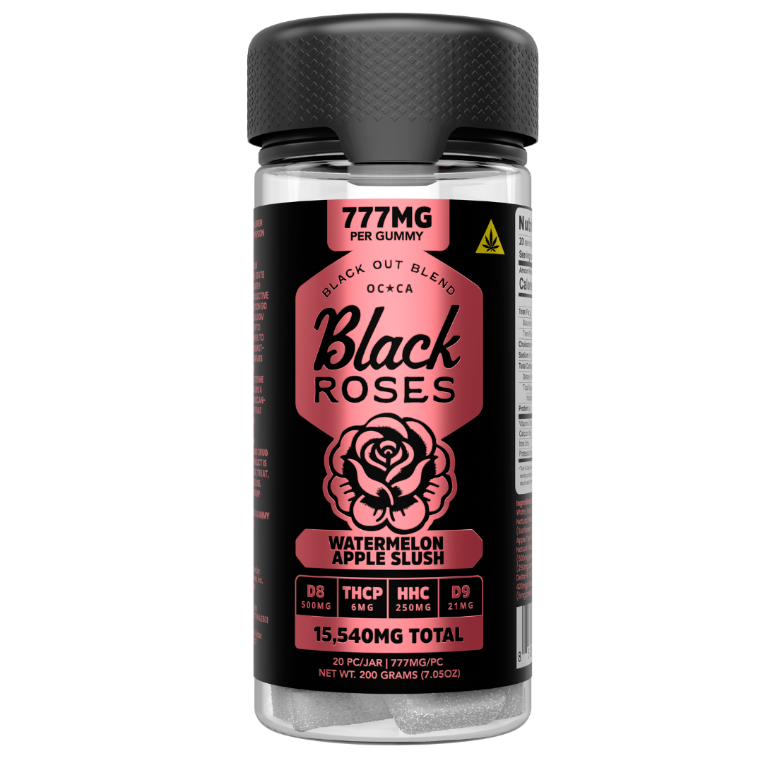 Black Roses Black Out Blend Gummies 15540MG - Singles