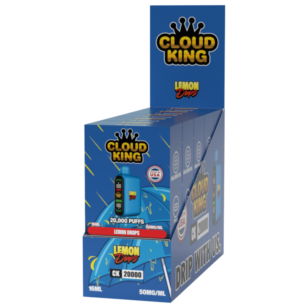 Candy King 5% Nicotine Vape 20K Puffs - 5 Count Display