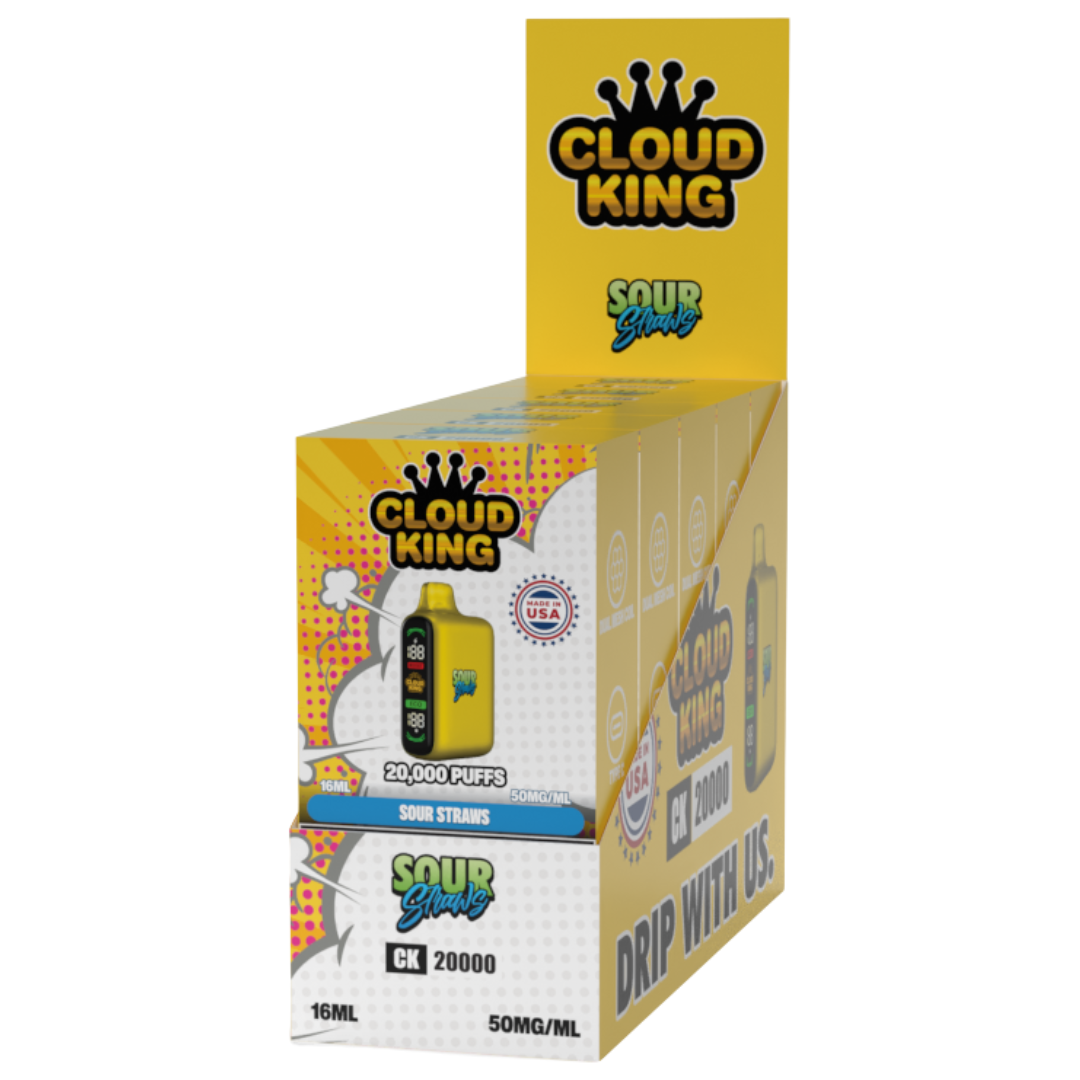 Candy King 5% Nicotine Vape 20K Puffs - 5 Count Display