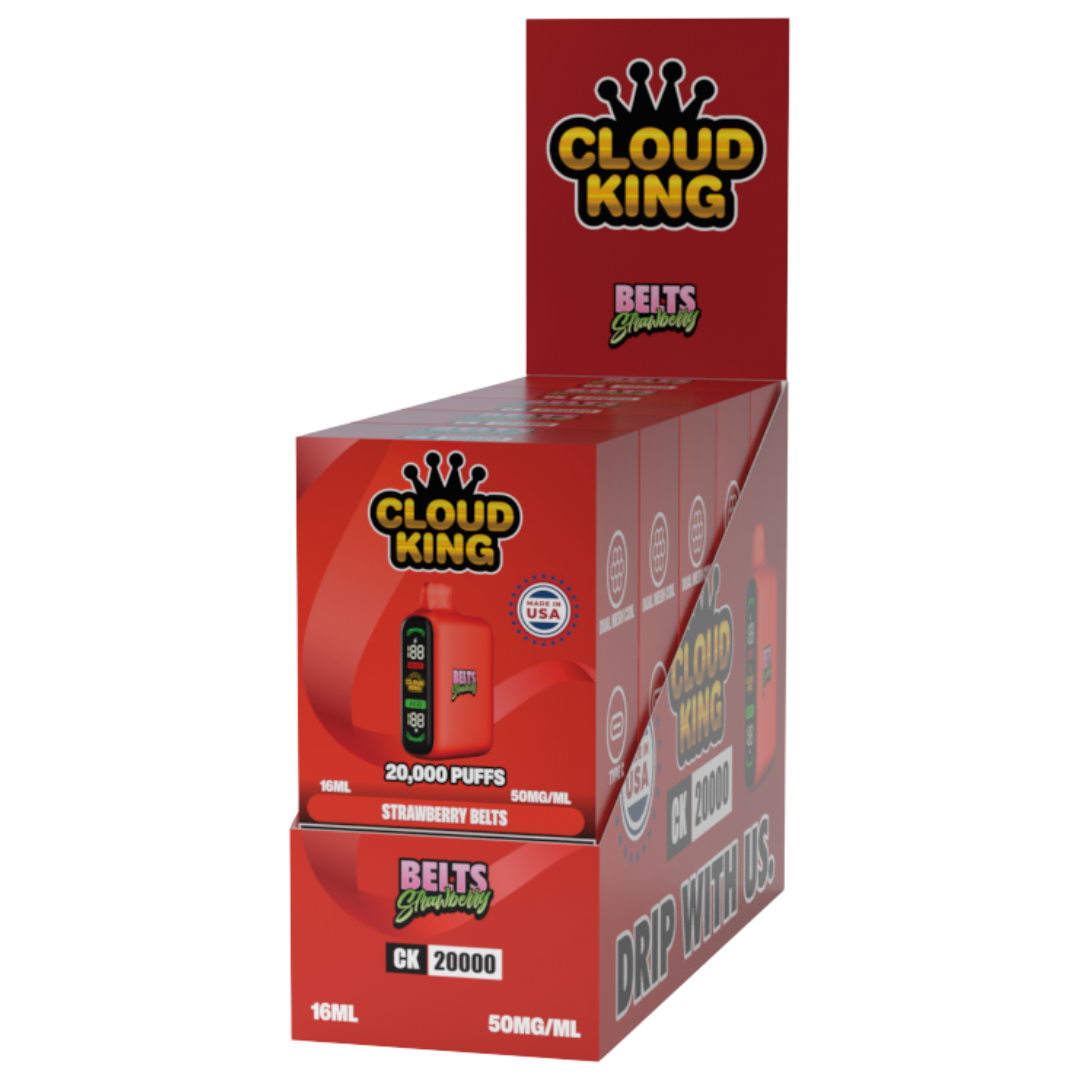 Candy King 5% Nicotine Vape 20K Puffs - 5 Count Display