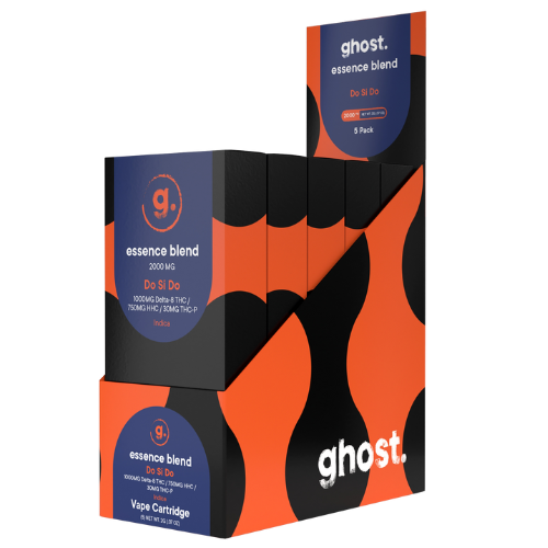 Ghost Essence Blend Cartridge 2G - 5 Count Display