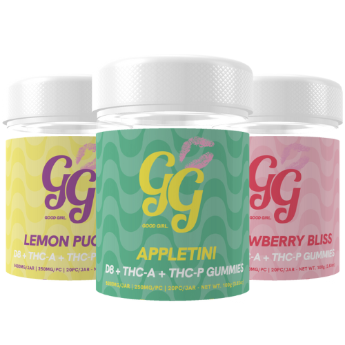 Good Girl D8 + THC-A + THC-P Gummies 5000MG - 6 Count Display