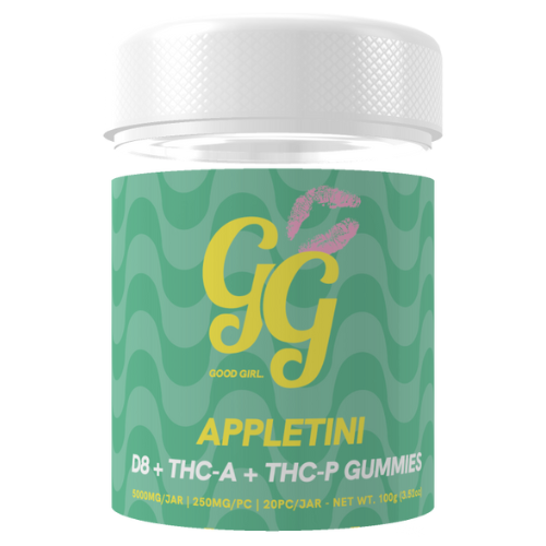 Good Girl D8 + THC-A + THC-P Gummies 5000MG - 6 Count Display