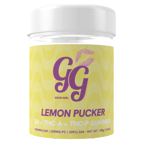 Good Girl D8 + THC-A + THC-P Gummies 5000MG - 6 Count Display