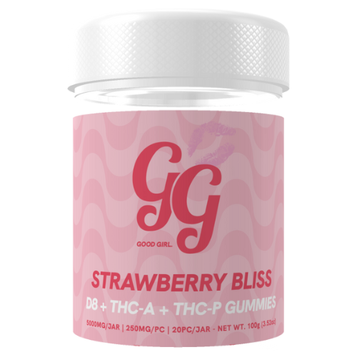 Good Girl D8 + THC-A + THC-P Gummies 5000MG - 6 Count Display