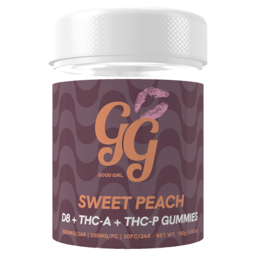 Good Girl D8 + THC-A + THC-P Gummies 5000MG - 6 Count Display