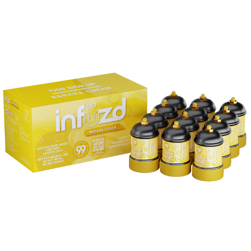 Infuzd Nitrous Oxide UN1070 99% Pure 235G - 12 Count Display