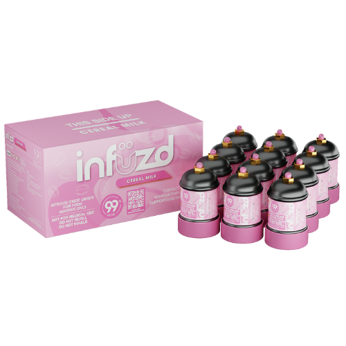Infuzd Nitrous Oxide UN1070 99% Pure 235G - 12 Count Display